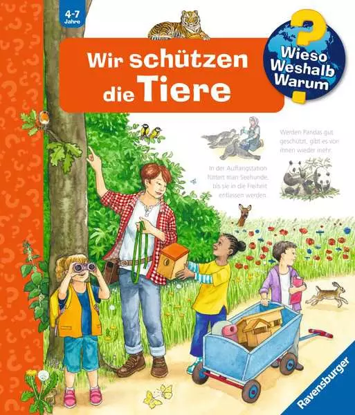 Ravensberger Matratzen Ravensburger Wieso? Weshalb? Warum?, Band 43: Wir schützen die Tiere