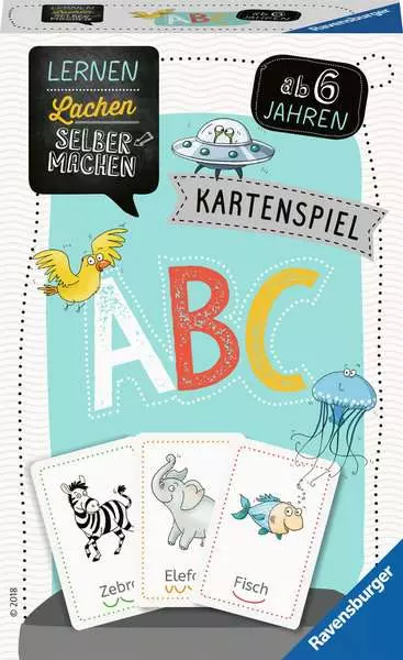 Ravensberger Matratzen Lernen Lachen Selbermachen: Kartenspiel ABC - Kartenspiel ab 6 Jahren