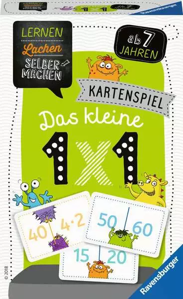 Ravensberger Matratzen Lernen Lachen Selbermachen: Kartenspiel Das kleine 1 x 1 - Kartenspiel ab 7 Jahren