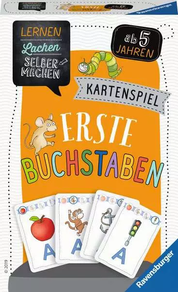 Ravensberger Matratzen Lernen Lachen Selbermachen: Erste Buchstaben - Kartenspiel ab 5 Jahren