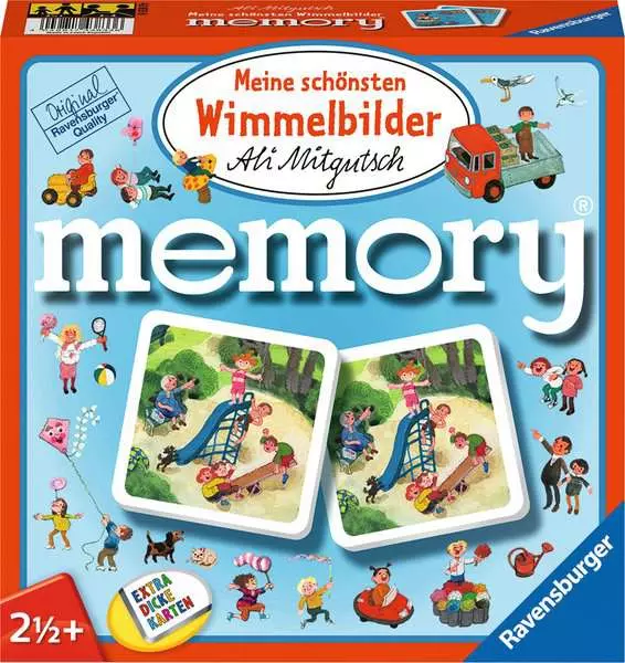 Ravensberger Matratzen Meine schönsten Wimmelbilder memory® - Kinderspiel ab 2 Jahren